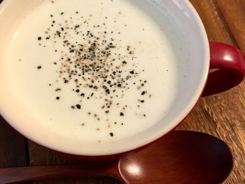 枝豆豆乳の冷静スープ